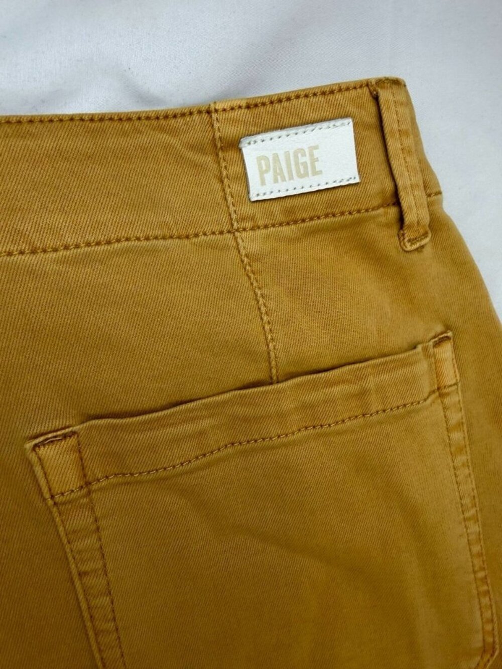 NWT Paige Women’s Pants Size 30 Carly Vintage Golden Glow Wide Leg $225 MSRP - Picture 6 of 13